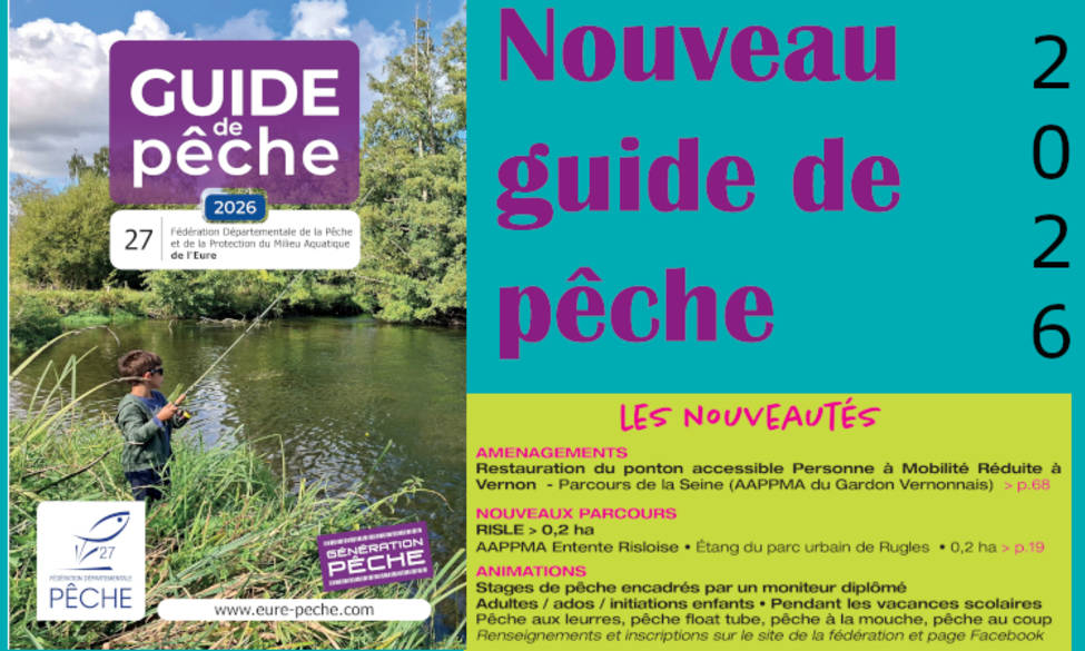 Guide de pêche 2026