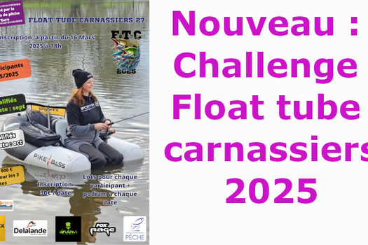 CHALLENGE FLOAT TUBE CARNASSIERS 27